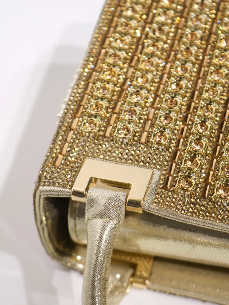 Crystal Rhinestone Wedding Evening Clutch Bag for Women