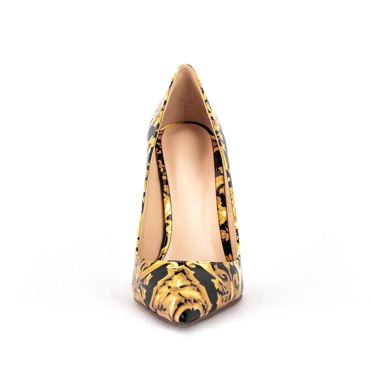 Floral Pattern Elegant Pointed Toe Pumps for Women