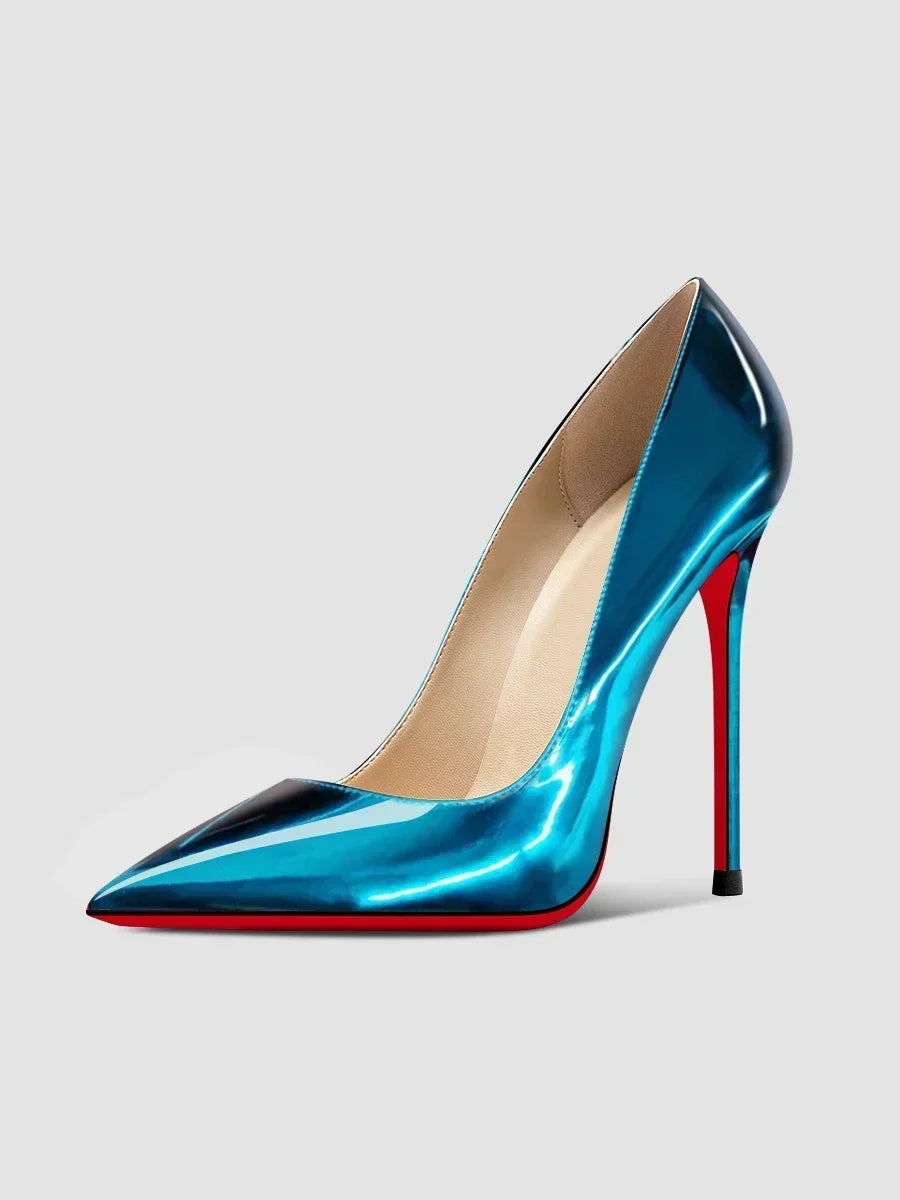 Pointed Toe Super High Stiletto Heel Pumps for Women