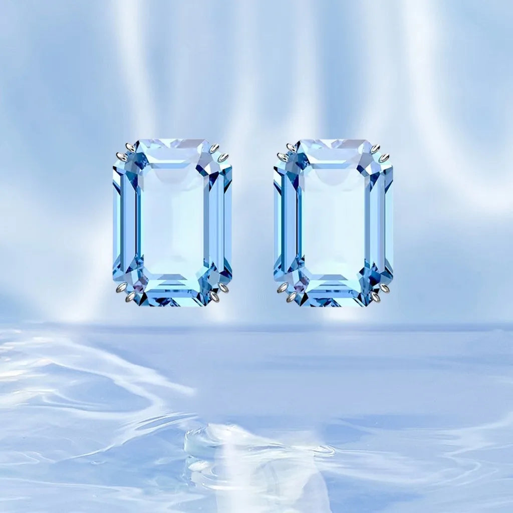 Radiant Crystal Necklace and Earring Jewelry Set for Women