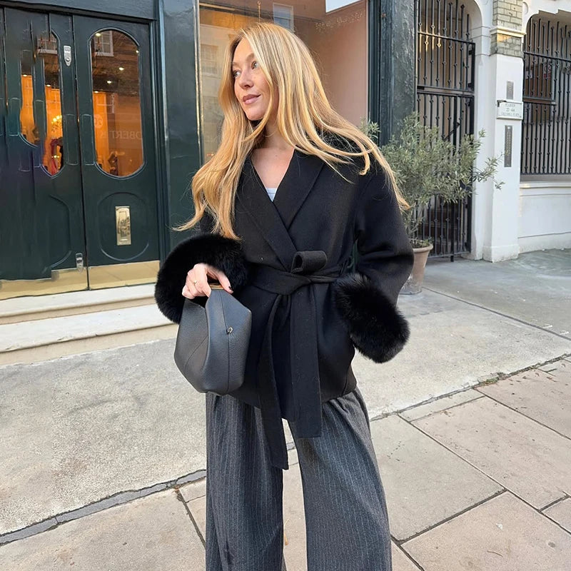 Reversible Wool Coat