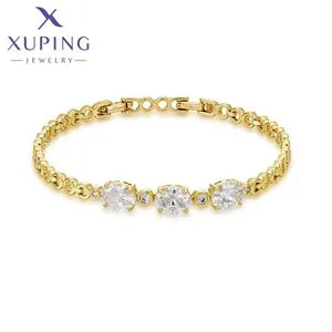 Gold Tone Love Charm Pendant Necklace