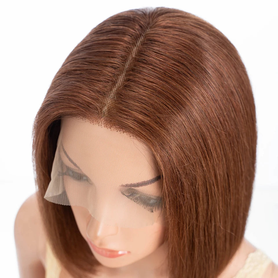 Short Pixie Straight Lace Front Human Hair Wig for Women