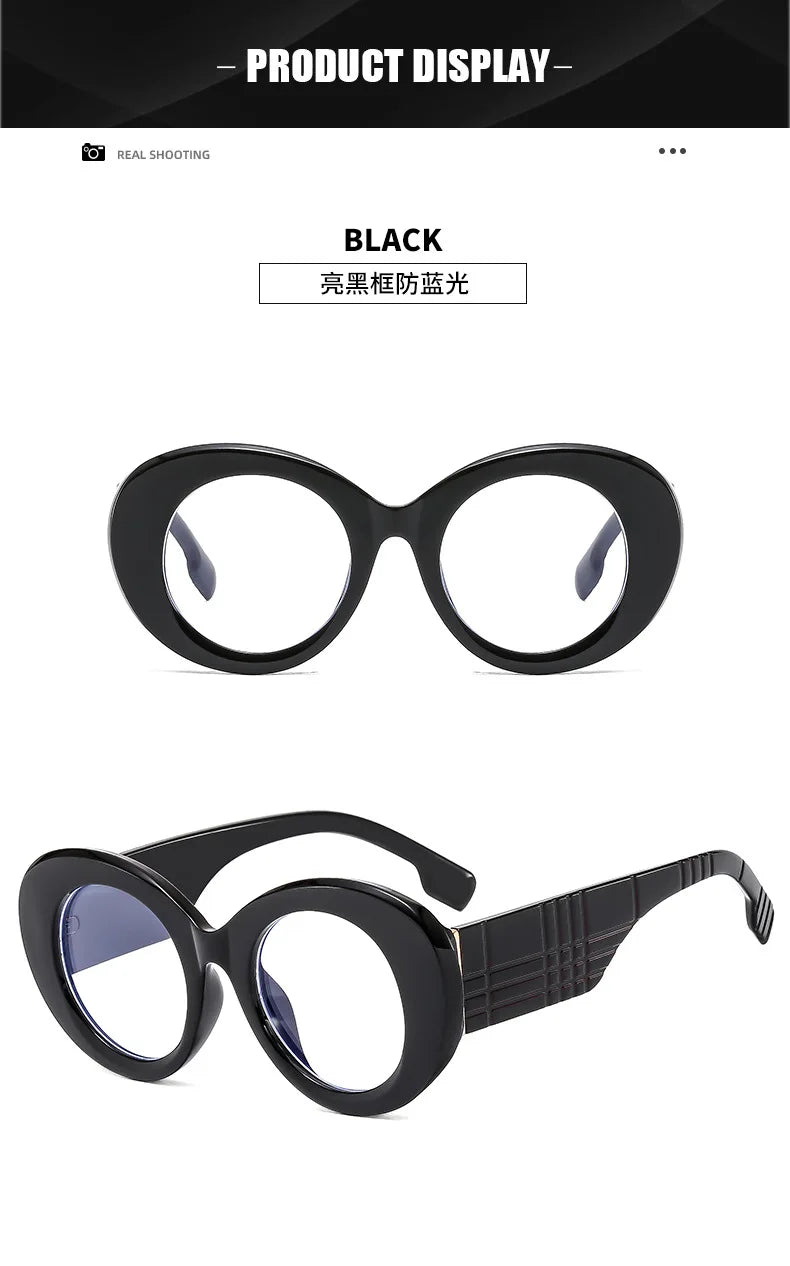 Retro Anti Blue Light Reading Glasses for Women