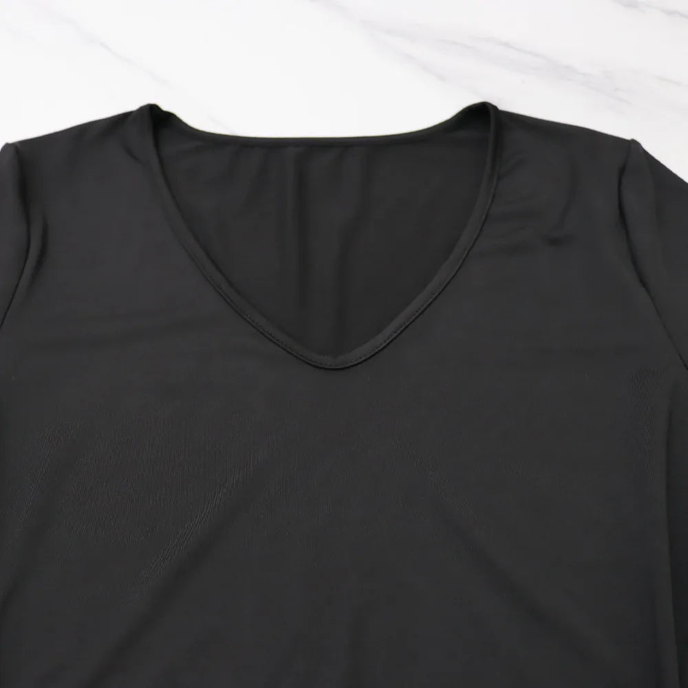 Hollow Out Floor Length Slim Fit Knit Dress for Women