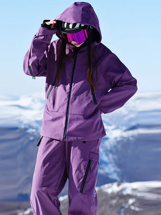 Waterproof Fleece Hooded Windbreaker