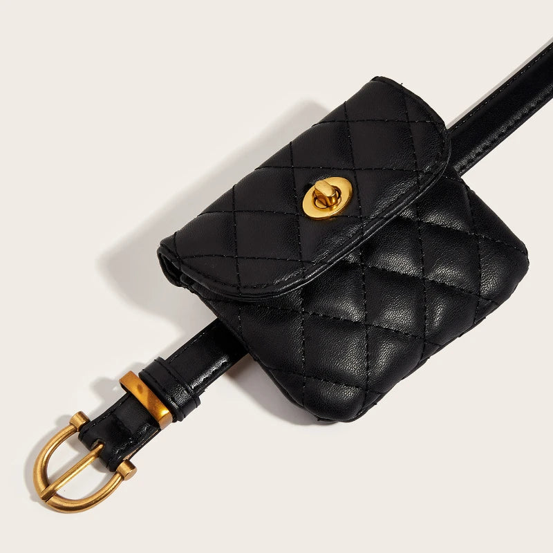 Minimalist Geometric Buckle Casual Belt for Women