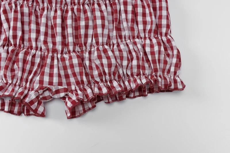 Striped Two-Piece Camisole Set Beachwear for Women