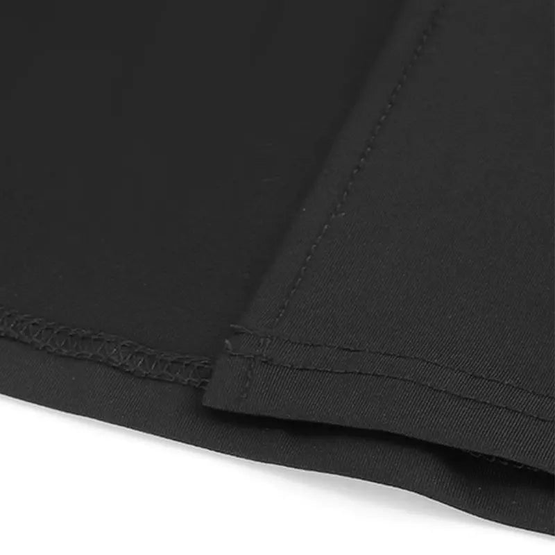 Black Sexy Women's Maxi Dresses Summer New Sexy Hollow Out Split Dress Streetwear Fashion Female Tank Sleeve Dresses Clothing