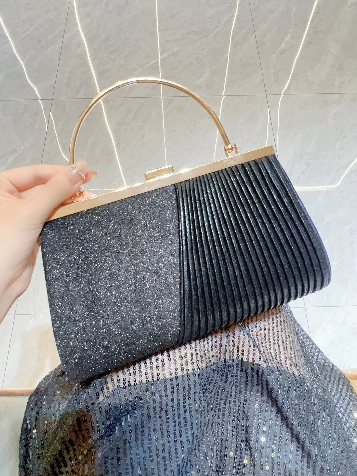 New Evening Women's Bag Luxury Brand Shiny Mini Handbag Colorful Diamond Large Capacity Mini Women's Shoulder Bag High Quality