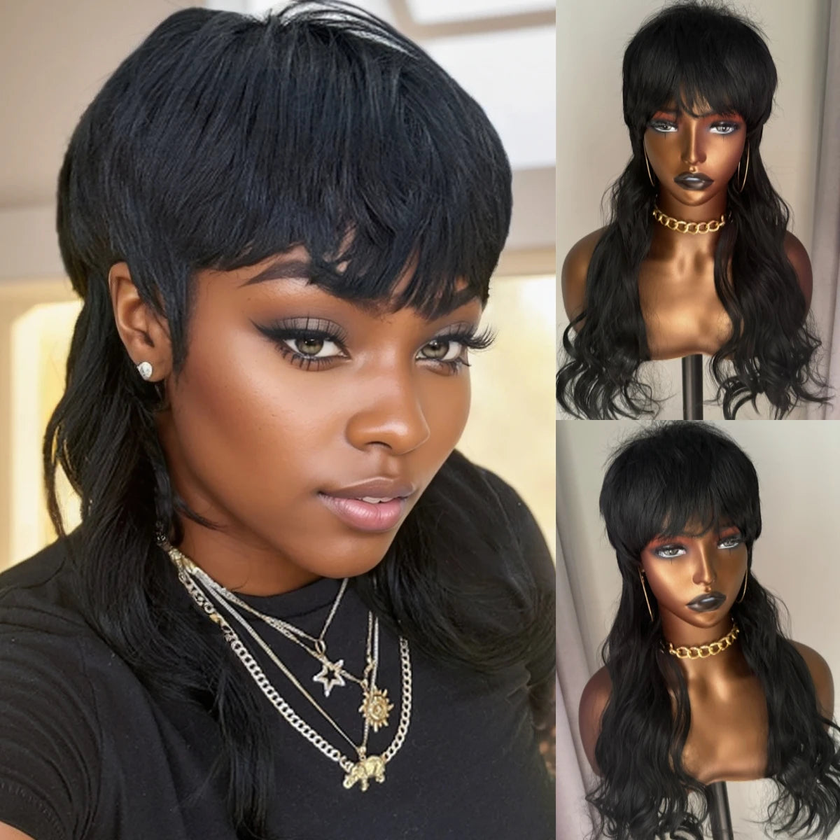 Premium Heat Resistant Synthetic Pixie Cut Wig for Women