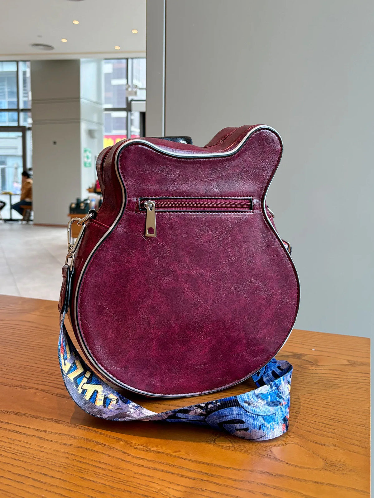 Y2K Guitar Shaped Crossbody Bag