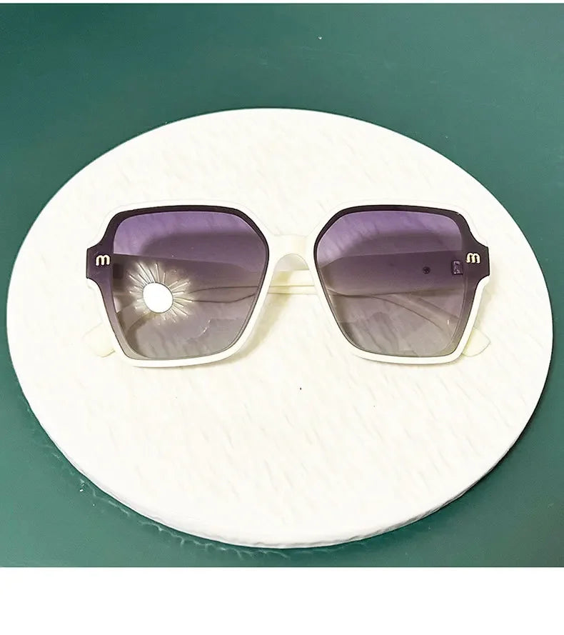 Oversized Square Gradient Sunglasses