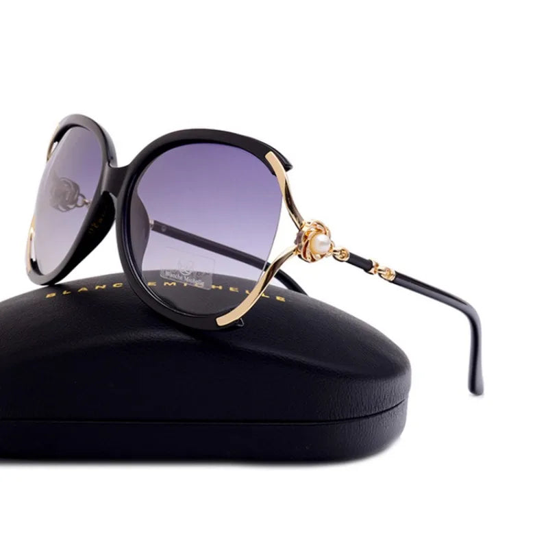 Vintage Gradient Rimless Sunglasses