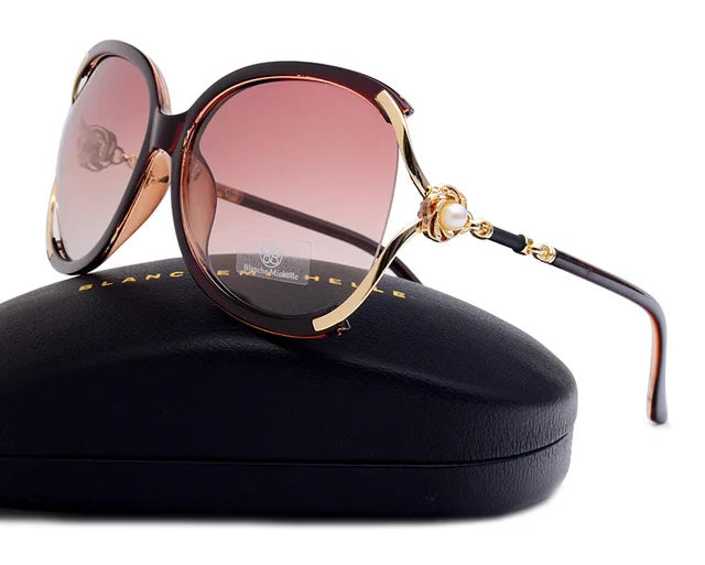 Vintage Gradient Rimless Sunglasses
