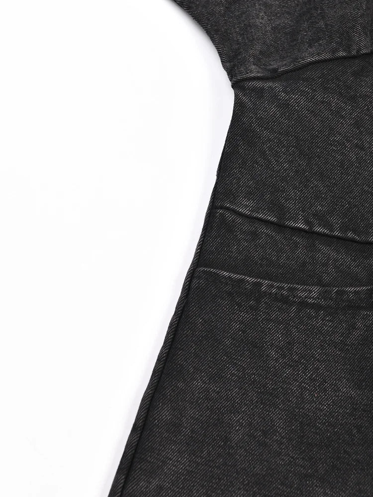 Loose Fit High Neck Long Sleeve Sweatshirt for Women