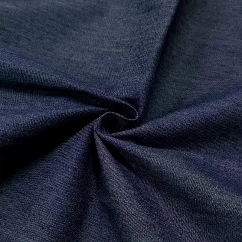2025 New Fashion Imitation Denim H-Line High Waist Skirts Spring Summer Loose Solid Color Pockets Maxi Skirt For Women