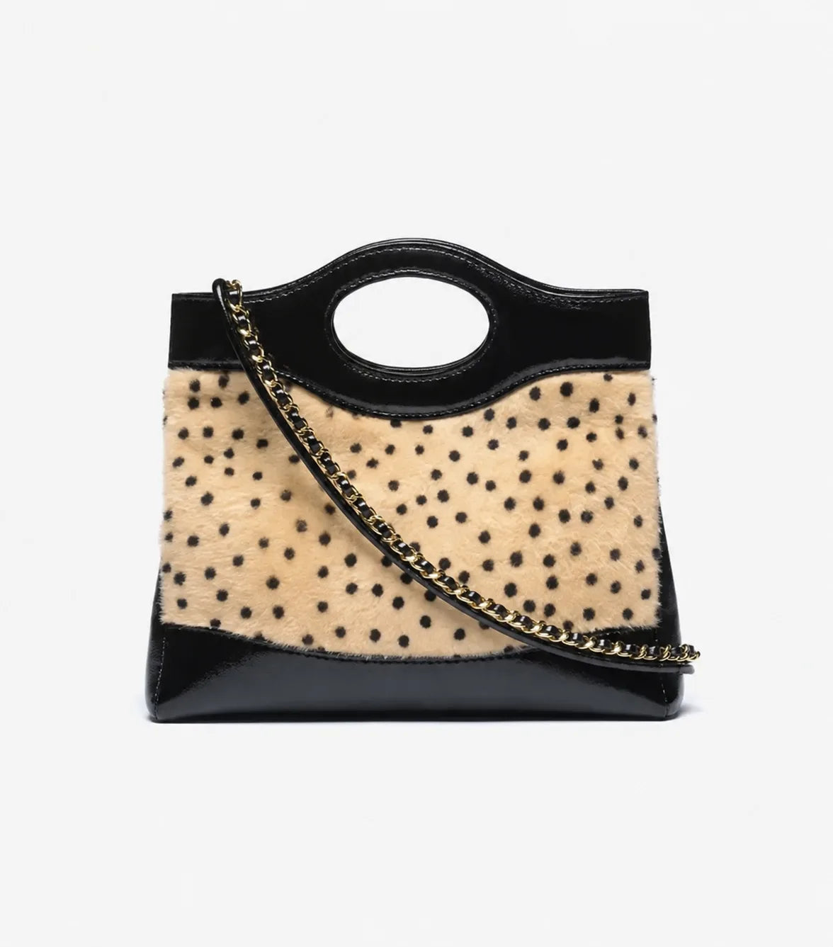 Women Shoulder Crossbody Bag Faux Fur leopard print Bucket Bag Luxury Plush Commuter Handbag Fashion Large Capacity Tote Bag