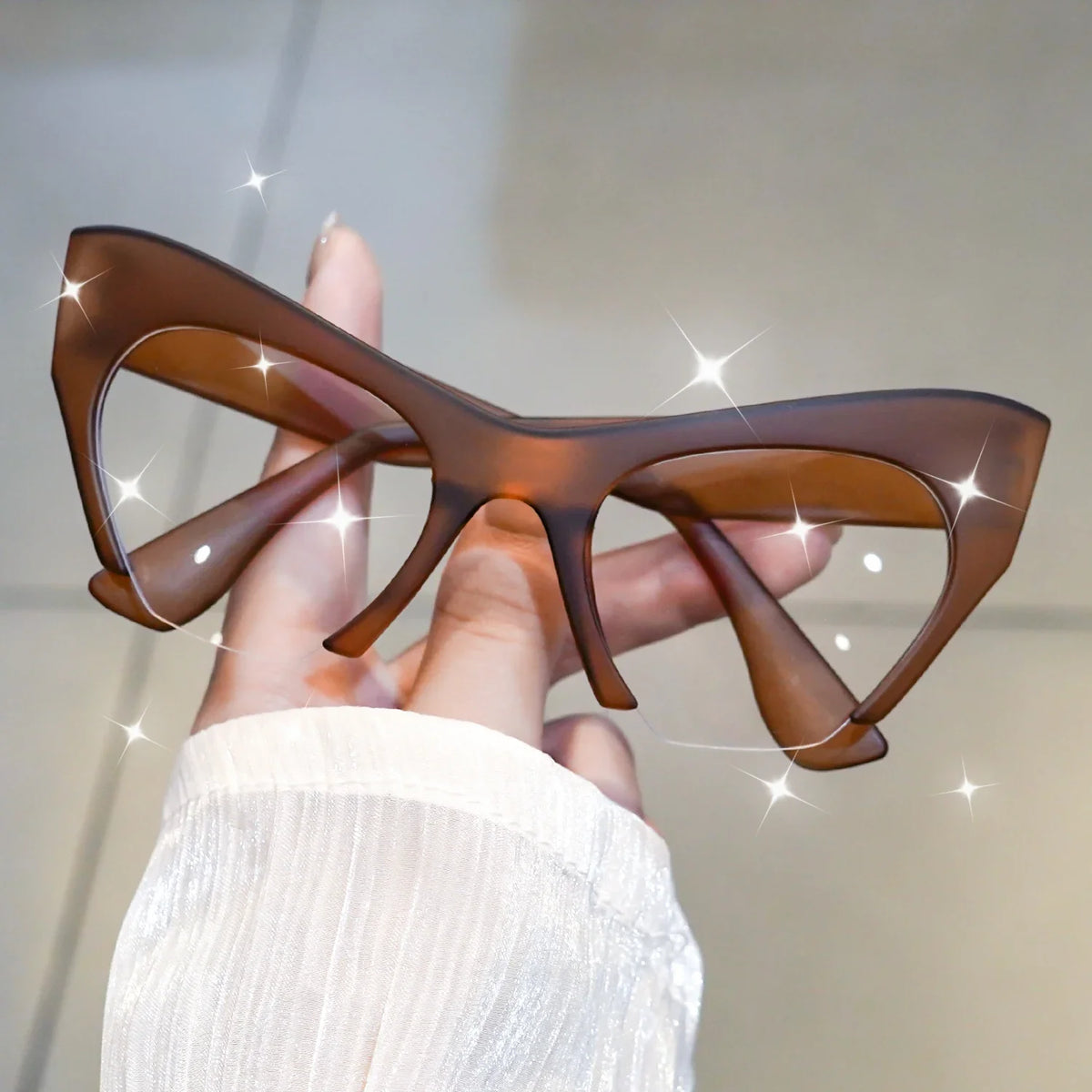 Retro Cat Eye Large Frame Reading Glasses for Women