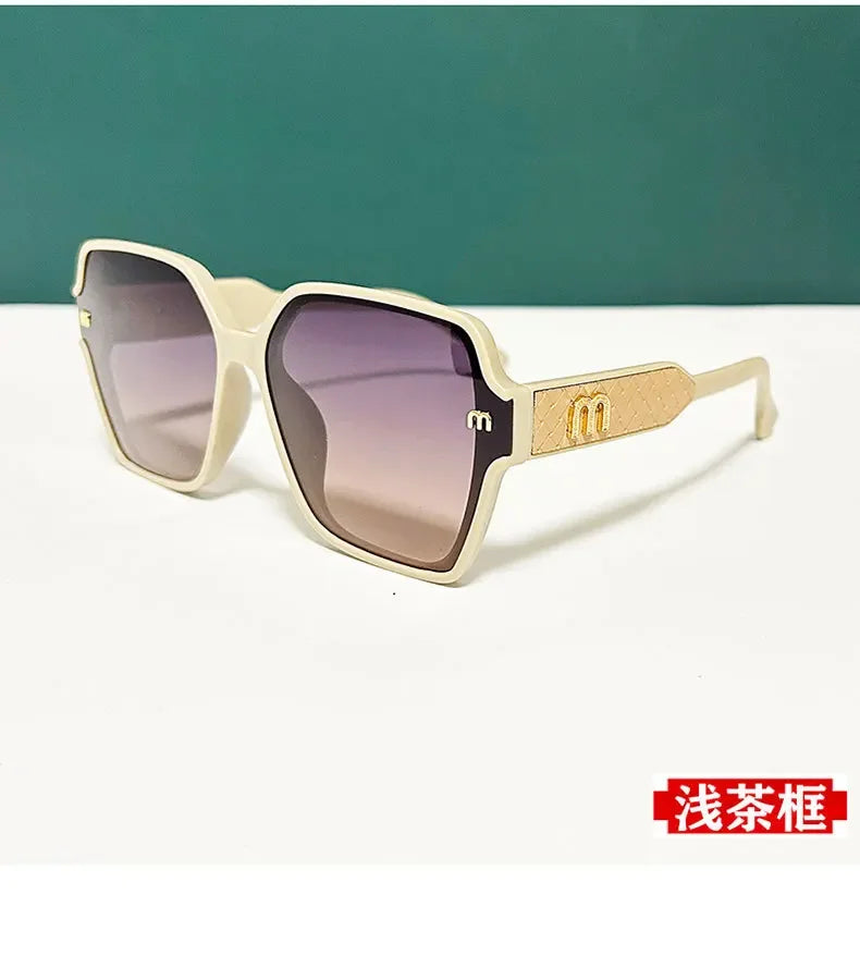 Oversized Square Gradient Sunglasses