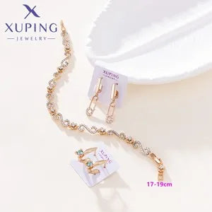 Simple Light Gold Tone Fashion Hoop Earrings for Women