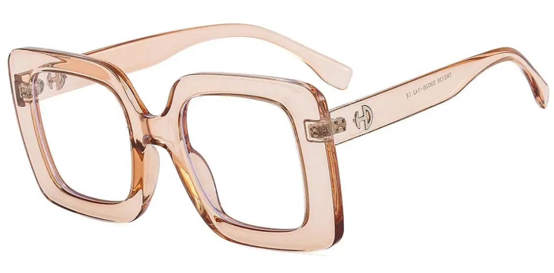 Oversized Blue Light Blocking Reading Glasses for Women
