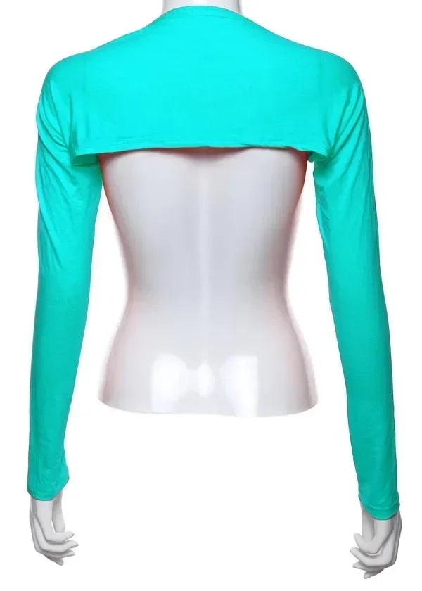 Lightweight Sun Protection Arm Cover Shrug for Women
