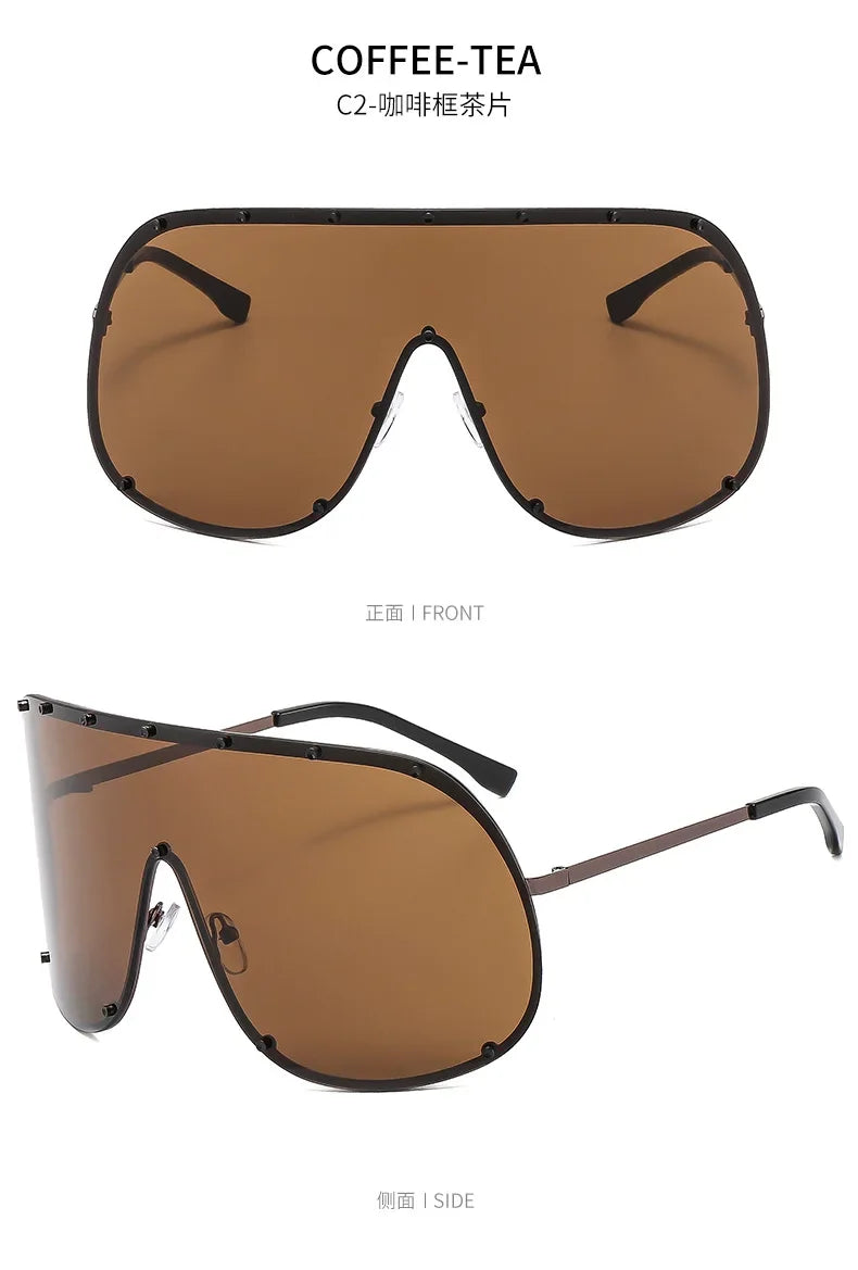 Large Frame Polarized Sunglasses