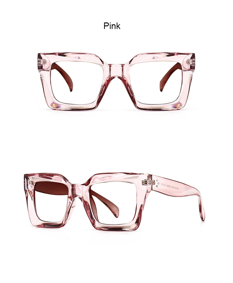 Vintage Square Blue Light Reading Glasses for Women