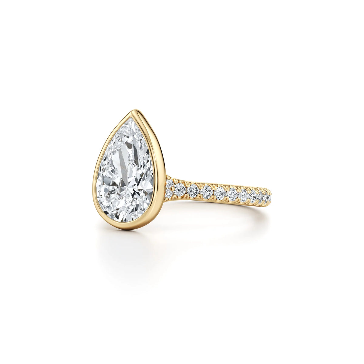 Moissanite Sterling Silver Statement Ring for Women