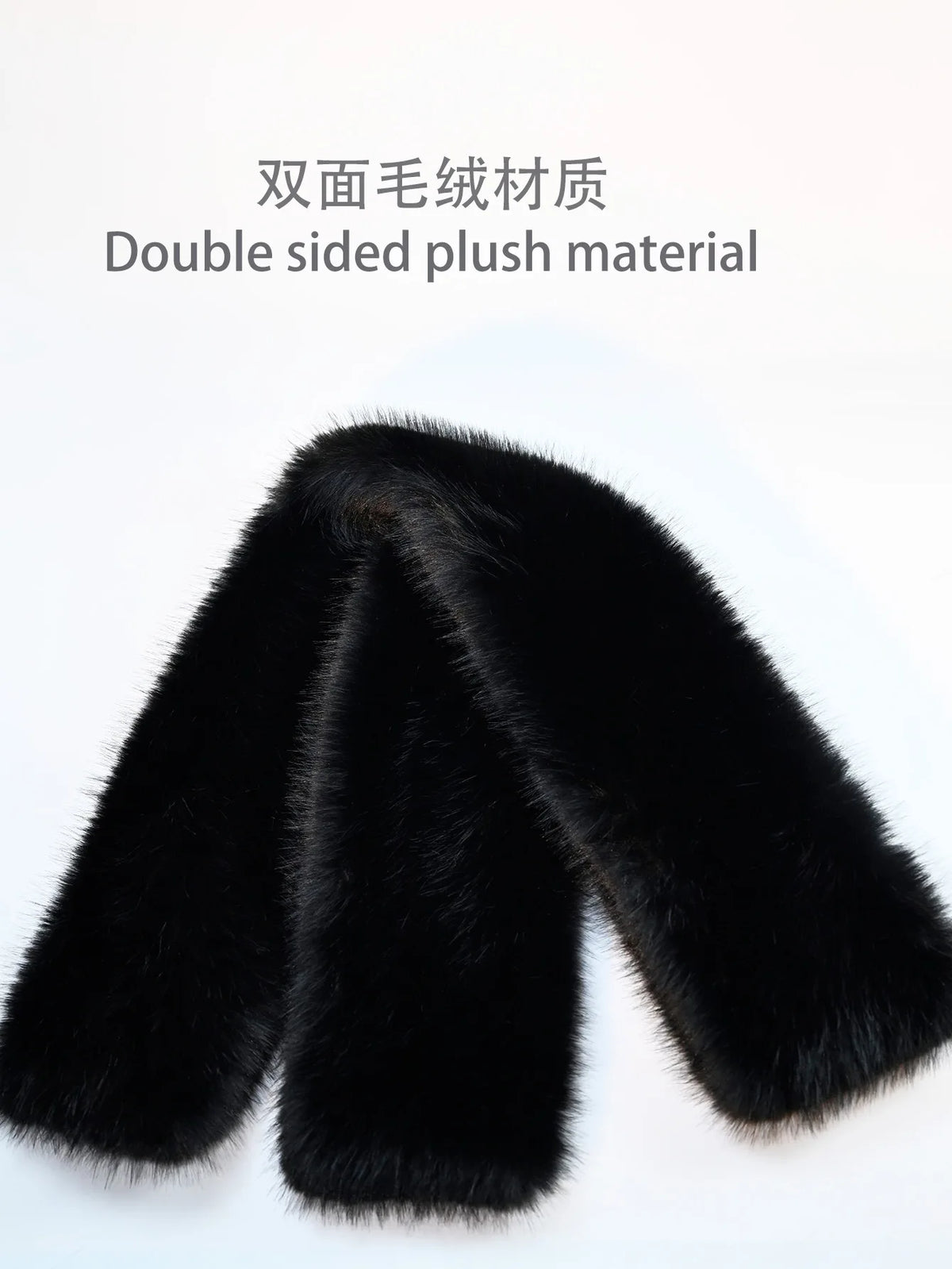 Fluffy Faux Fur Winter Wrap Scarf