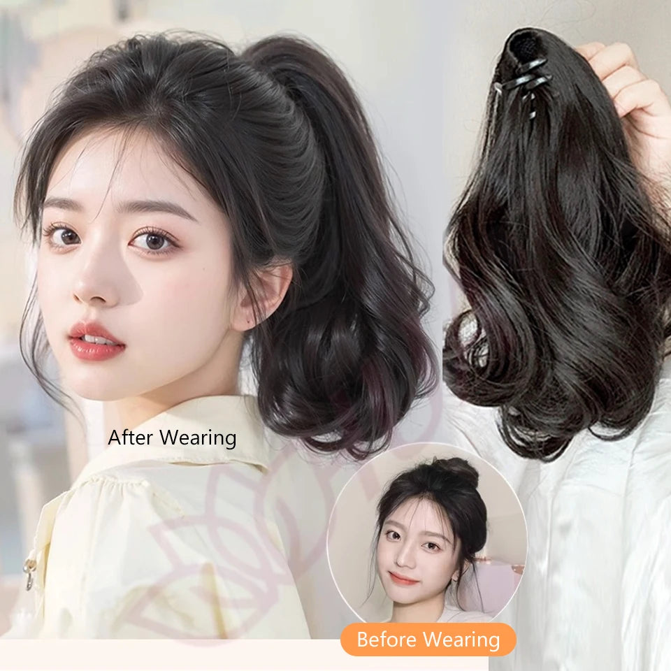 Curly Clip On Ponytail