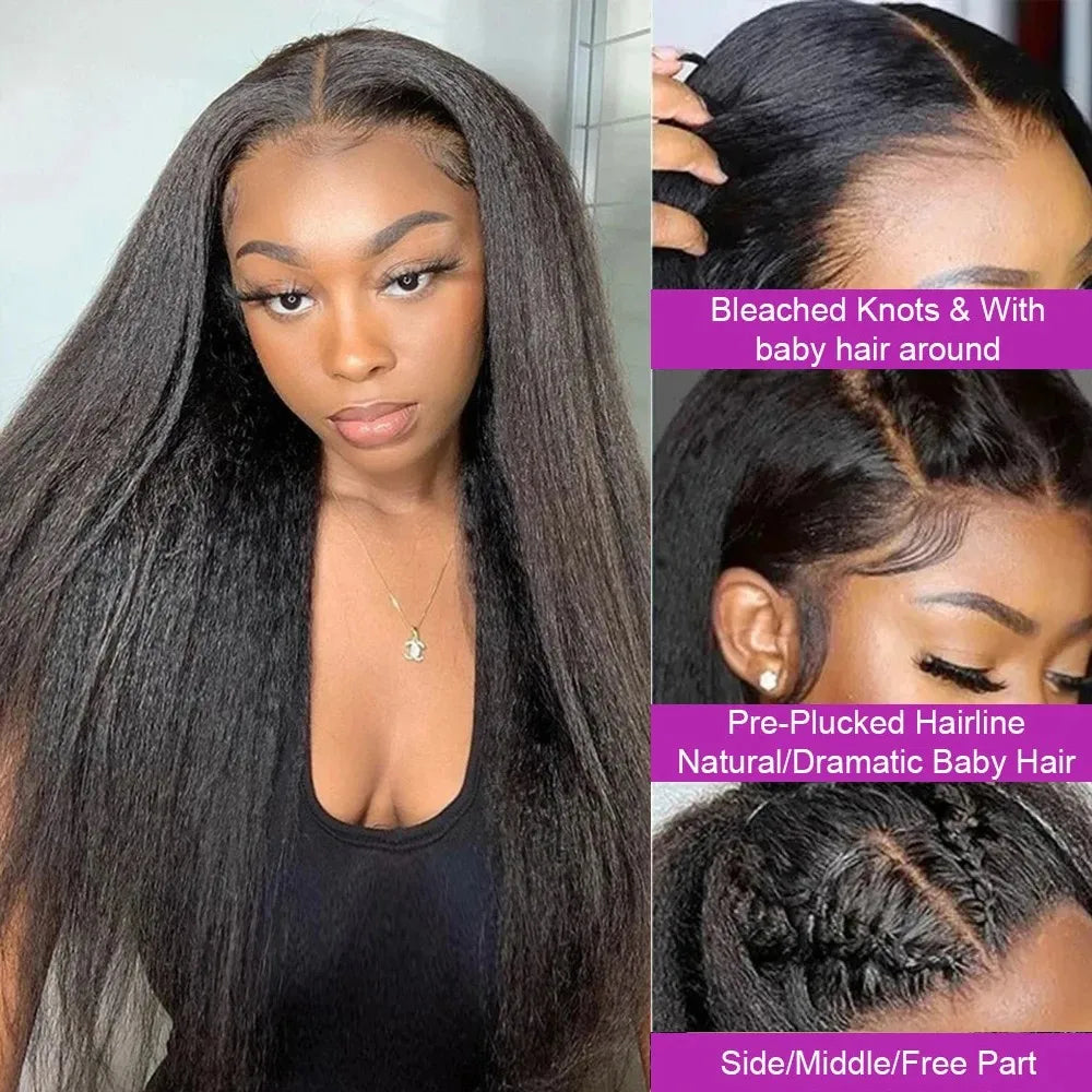 Kinky Straight Lace Wig