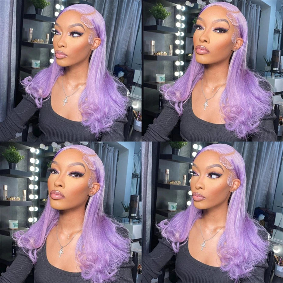 Vibrant Body Wave Lace Front Human Hair Wig for Women