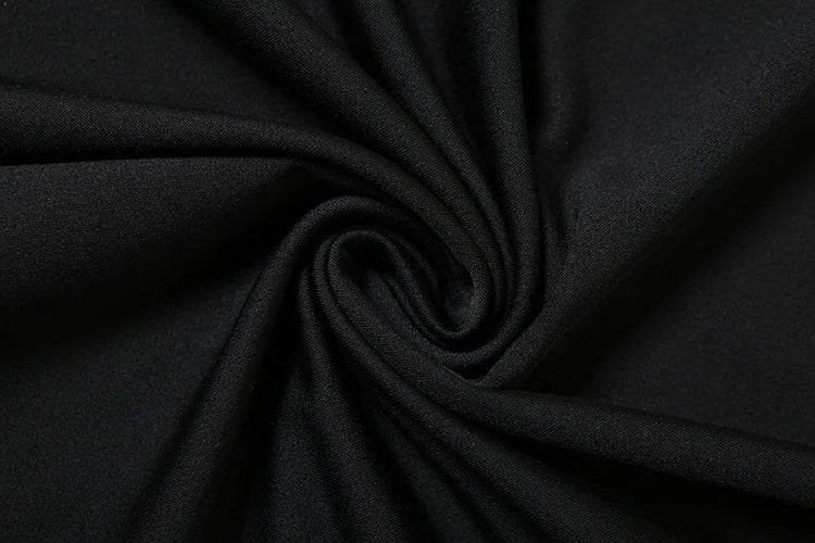 Sisterlinda Backless Fashion Dresses Elegant Halter Patchwork Draped Maxi Bodycon Female Solid Simple Evening Party Frock New