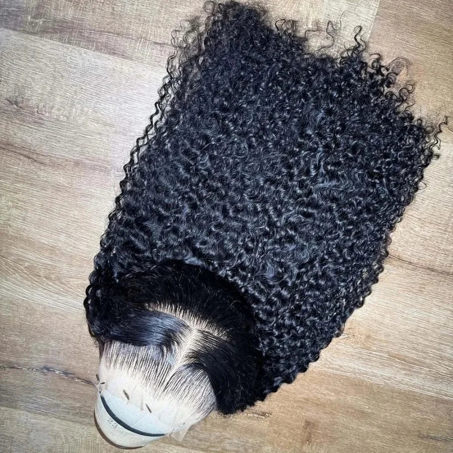 Luxurious Deep Wave Curly Lace Frontal Wig For Women
