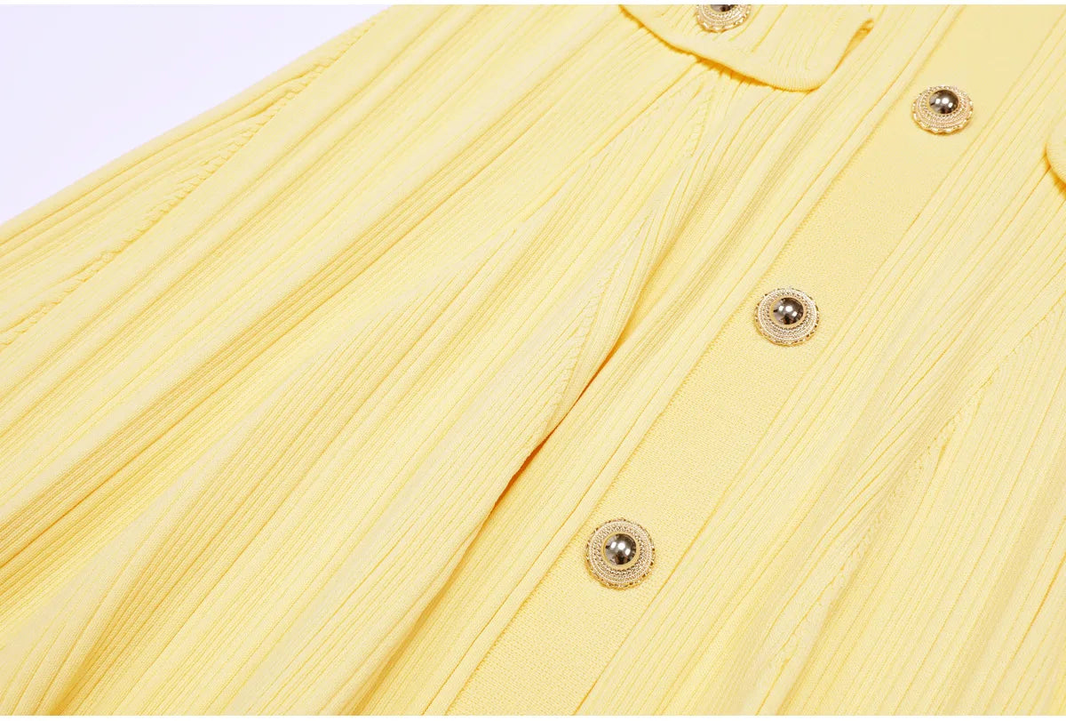 High-end Fashion Cropped Knit Dress New Autumn 2026 Women Short Sleeve High-waisted Belted Slim-fit Elegant Short Dresses