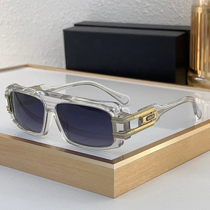 Acetate Square UV400 Sunglasses With Case for Women