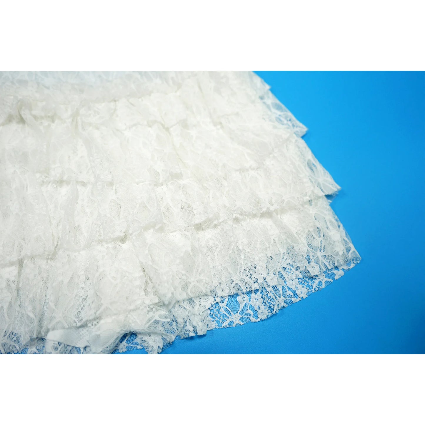 FAGADOER Sexy Lace Ruffle Patchwork Bodycon Romper Woman See Through Long Sleeves One Piece Jumpsuits Female Nightclub Overalls