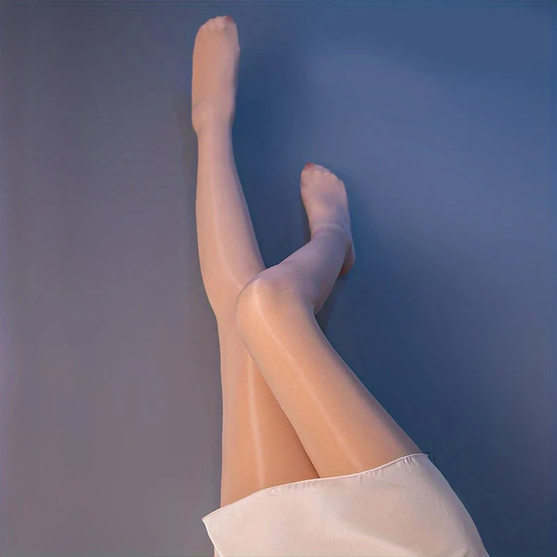 Smooth Satin Full Length Tights