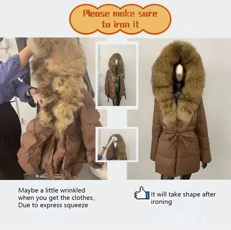Oversized Hooded Puffer Coat