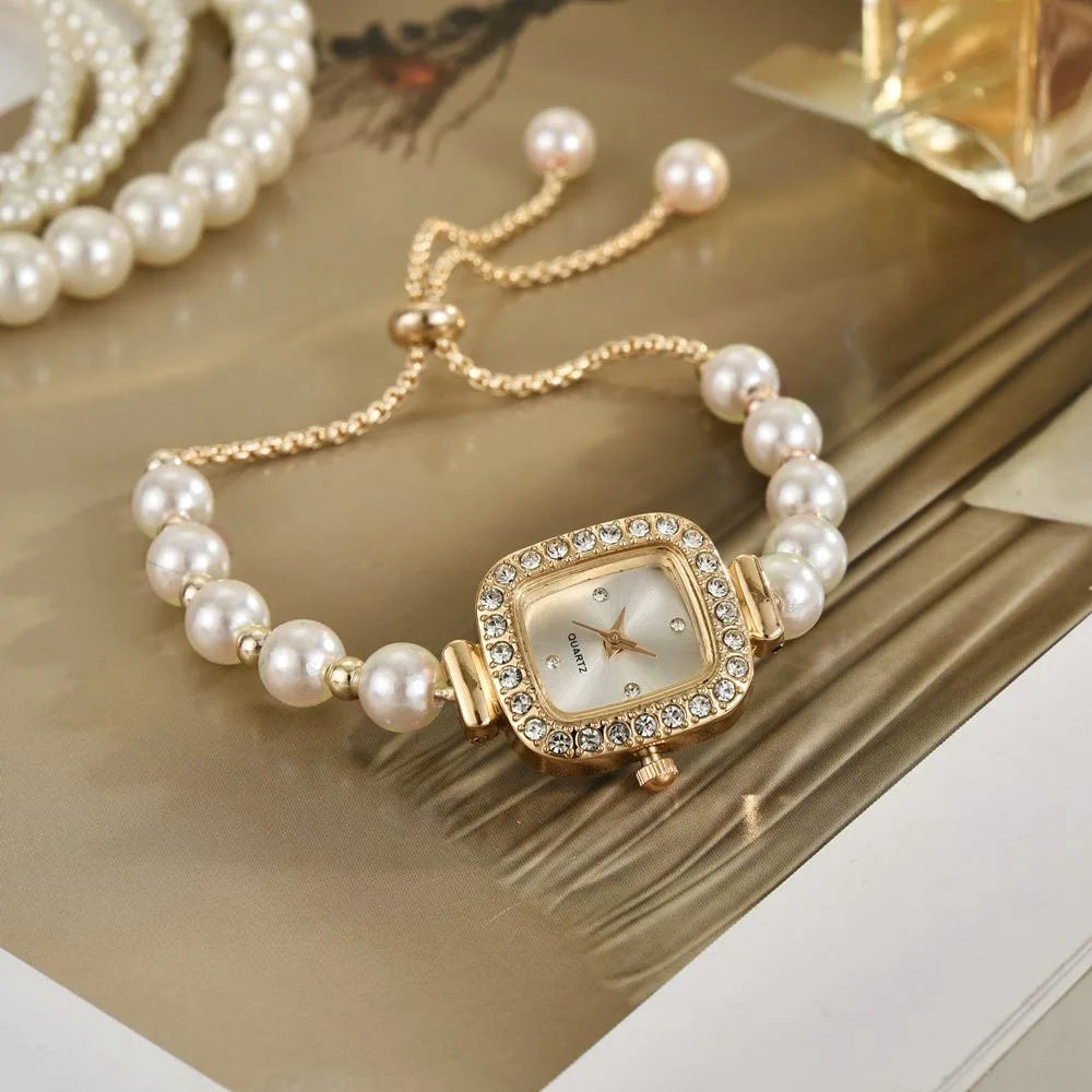 Square Case Women's Bracelet Watch