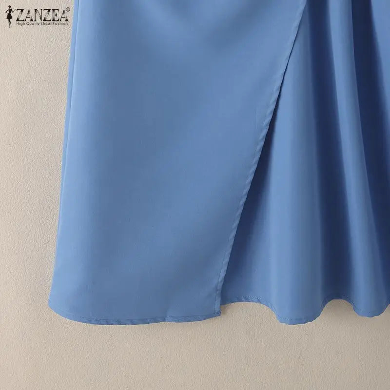 Layered Asymmetric A-Line Dress