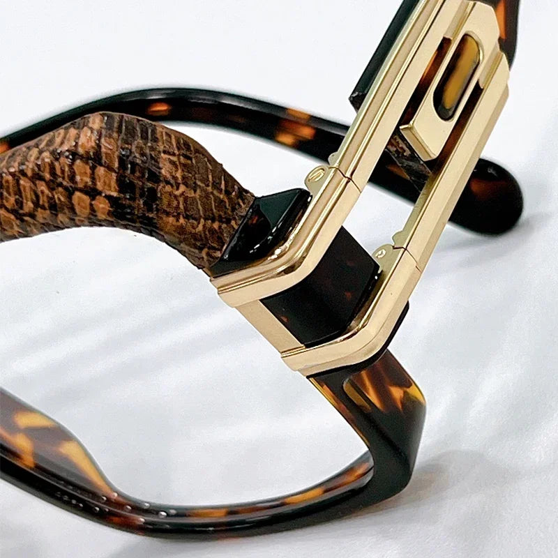Snake Print Gradient Fashion Sunglasses