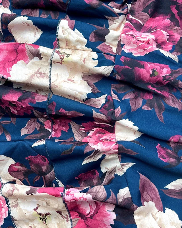 Printed Beach Vacation Style Two-Piece Set for Women