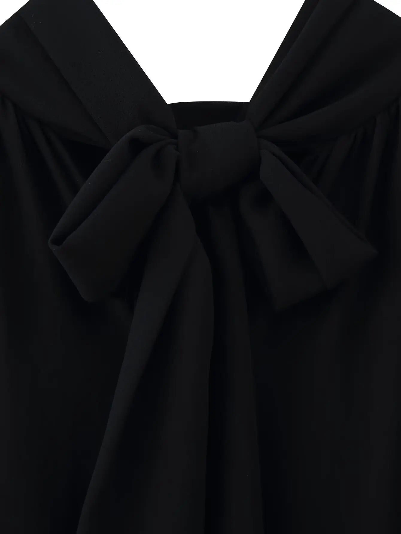Vintage Chiffon Tiered Ruffle Sleeve Blouse with High Neck for Women