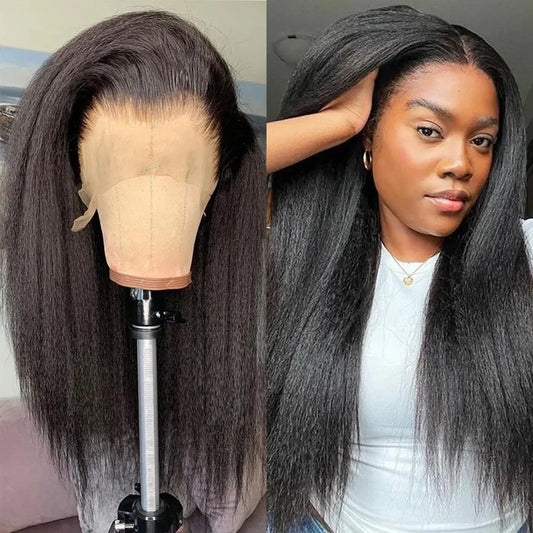 Seamless Kinky Straight Wig
