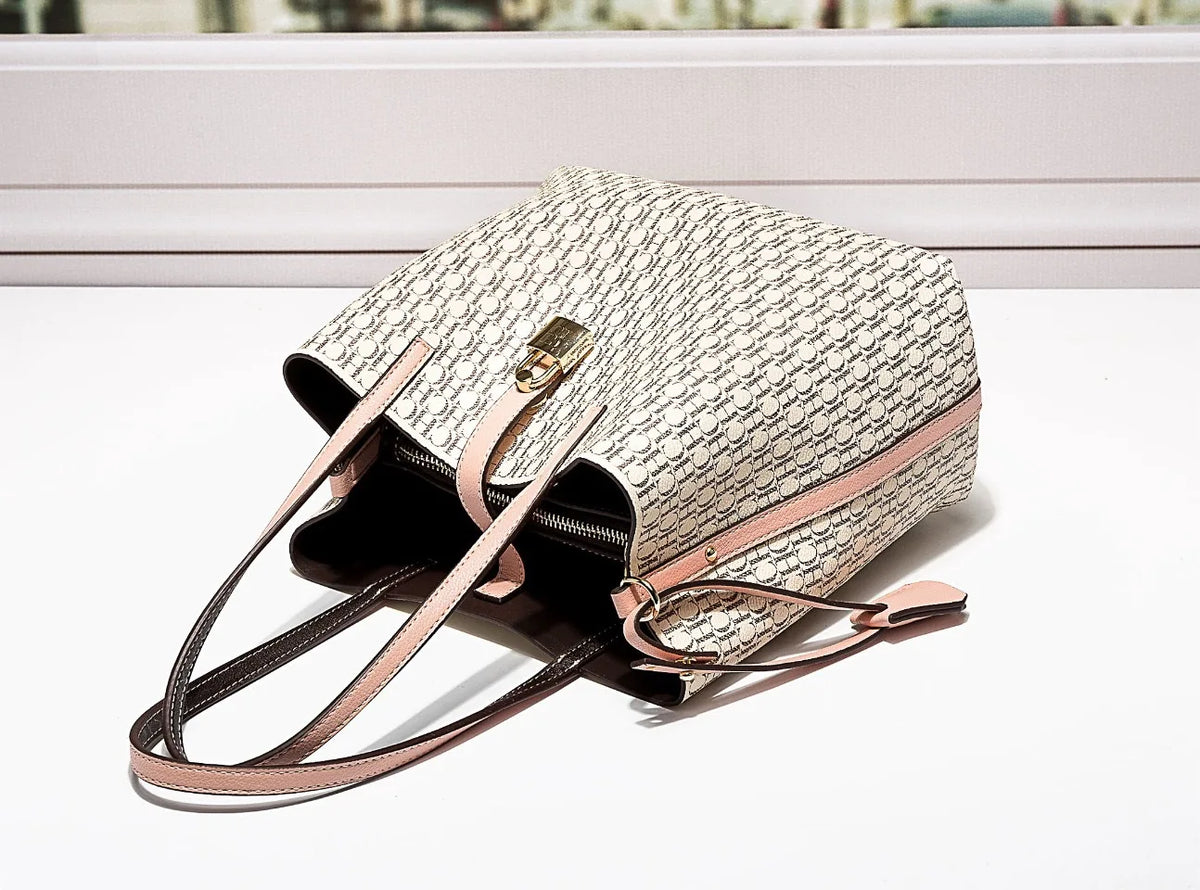 Classic PU Bucket Crossbody Handbag
