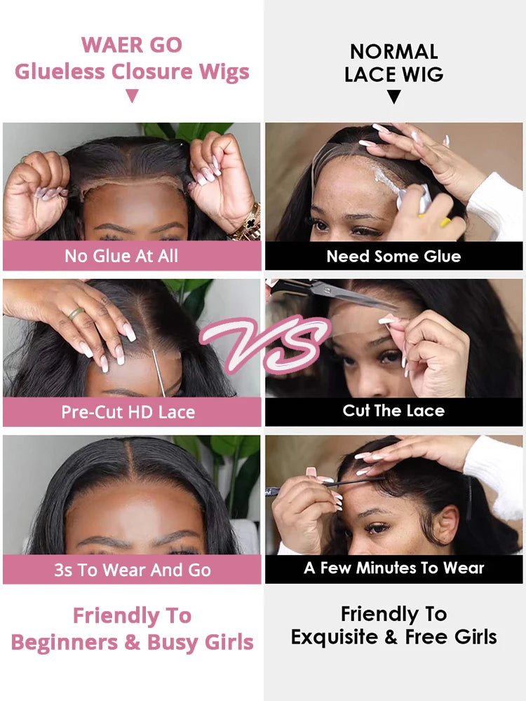 Bone Straight Lace Wig