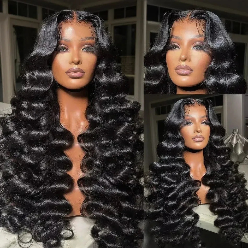 Deep Wave Lace Front Human Hair Wig